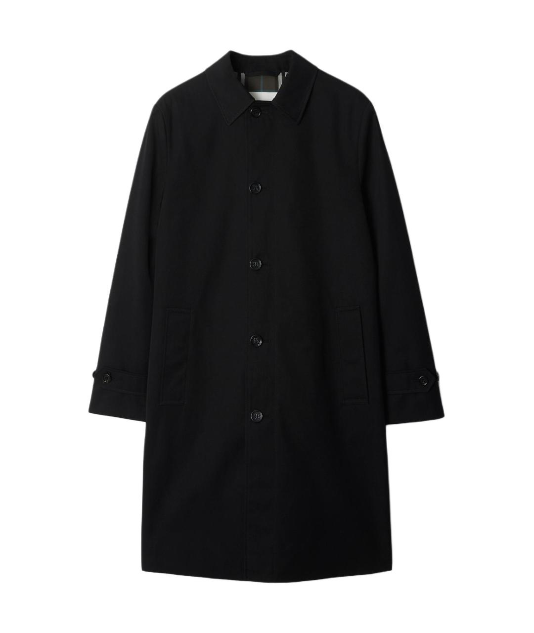 BURBERRY Черный тренч / плащ, фото 1
