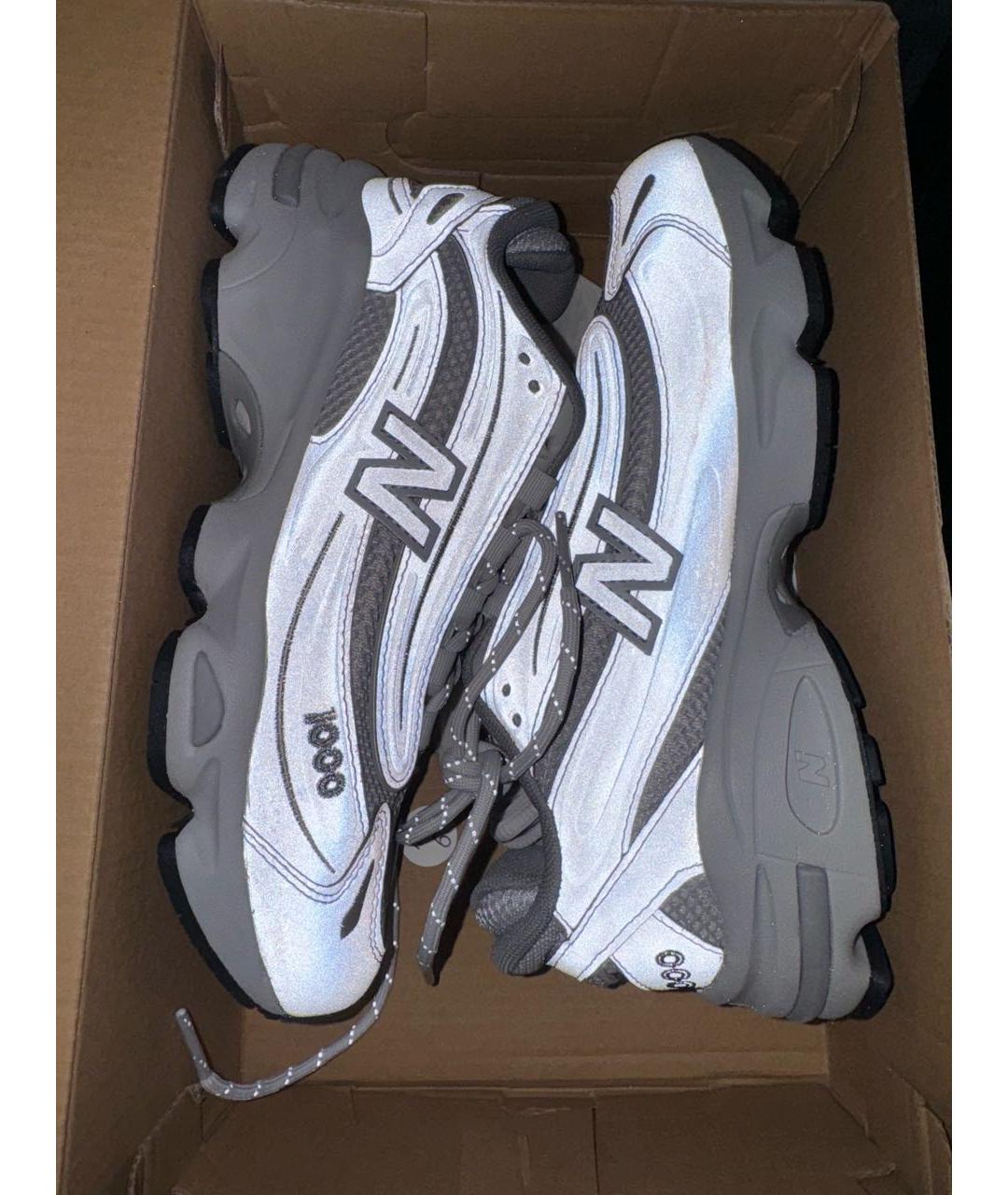 NEW BALANCE Антрацитовые текстильные кроссовки, фото 3