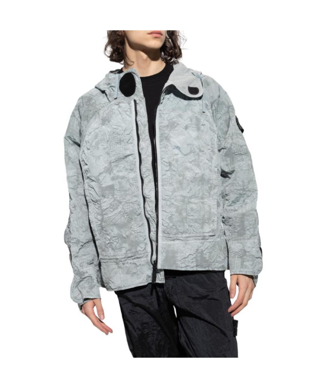 STONE ISLAND Серая куртка, фото 4