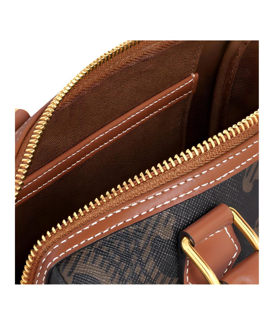 CELINE Коричневая сумка через плечо, фото 5