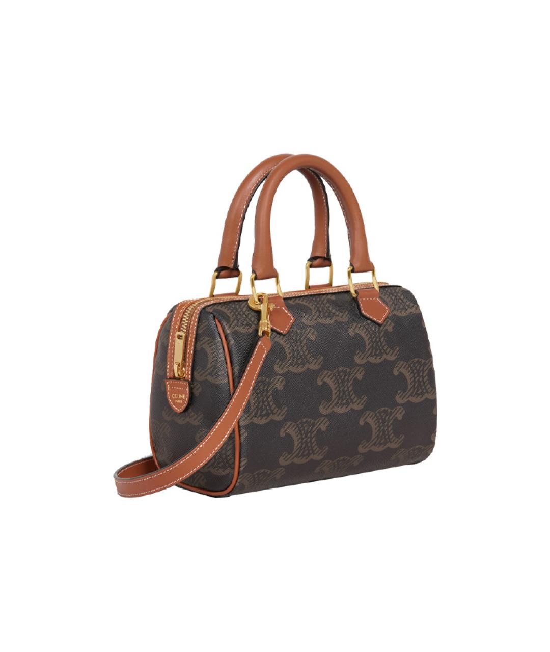 CELINE Коричневая сумка через плечо, фото 2