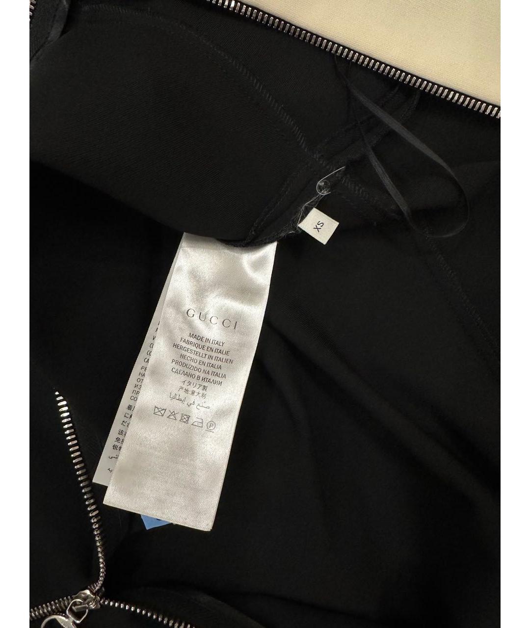 GUCCI Черное вискозное повседневное платье, фото 5