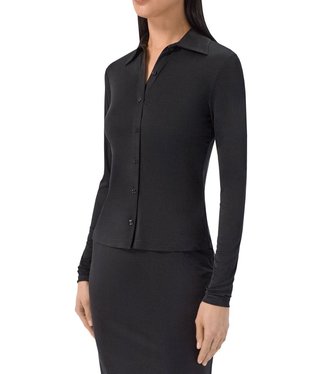 PERVERT Черный шелковый костюм с юбками, фото 5