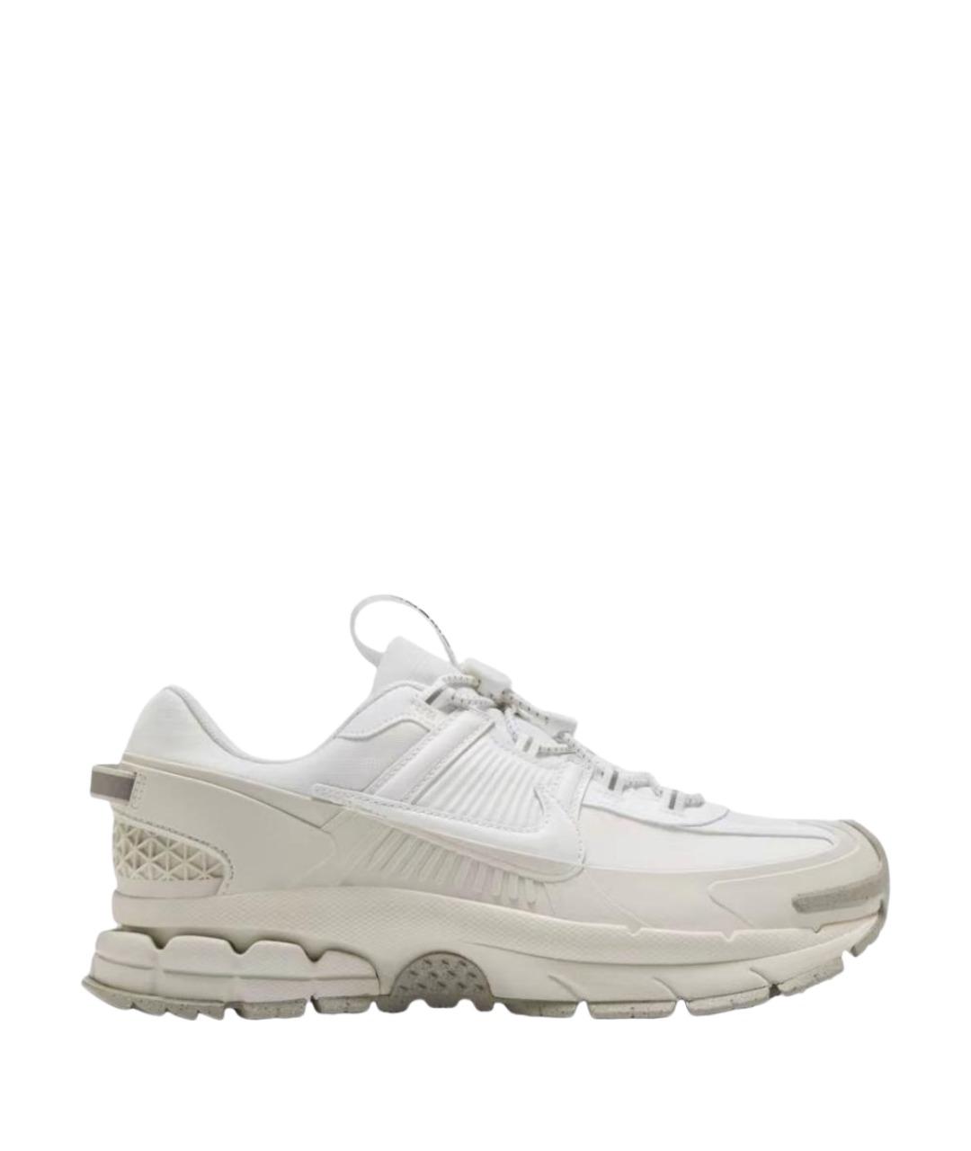 NIKE Серые текстильные низкие кроссовки / кеды, фото 1