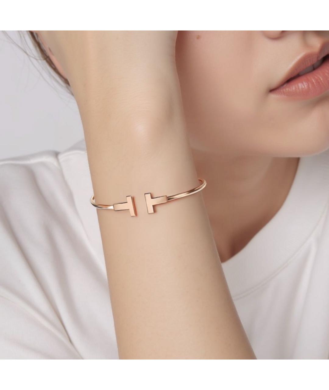 TIFFANY&CO Розовый браслет из розового золота, фото 4