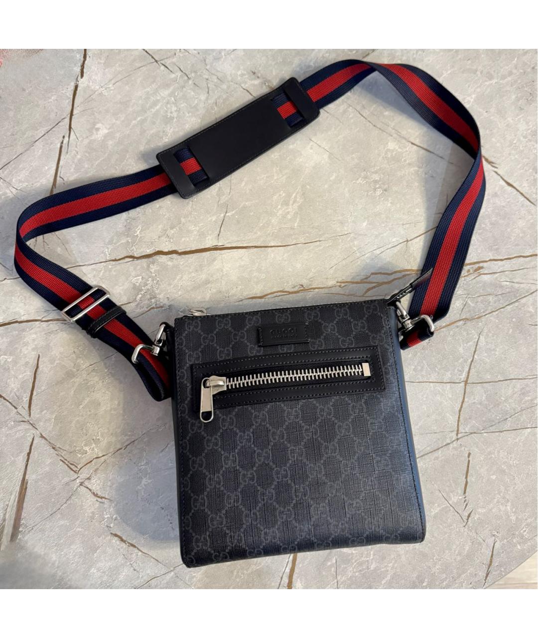 GUCCI Черная сумка на плечо, фото 4