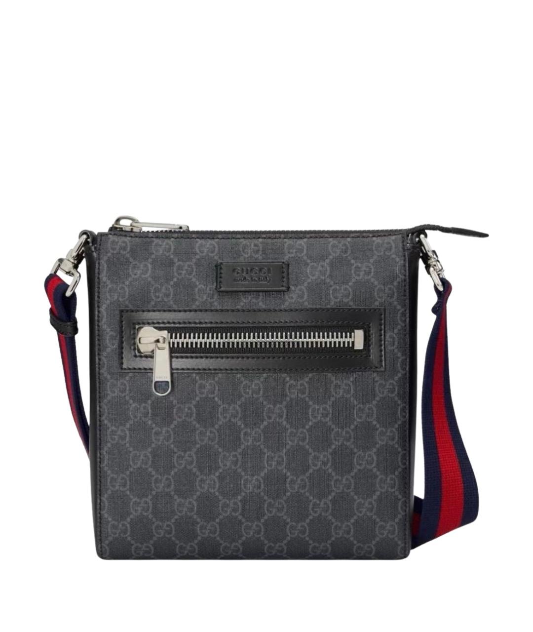 GUCCI Черная сумка на плечо, фото 1