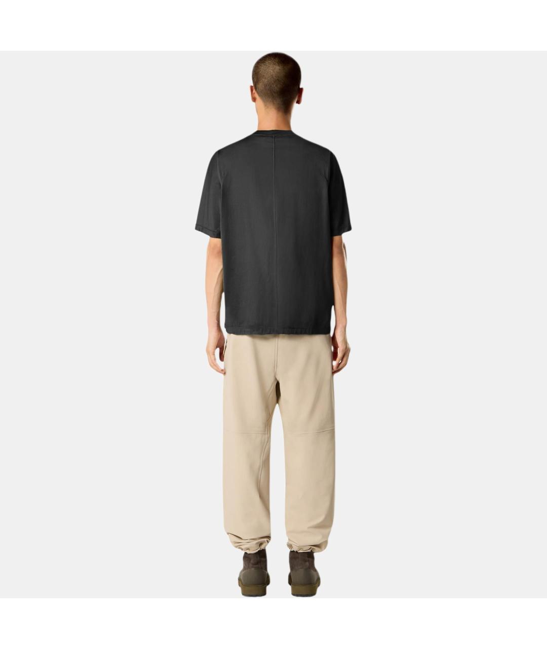 STONE ISLAND Серая футболка, фото 4