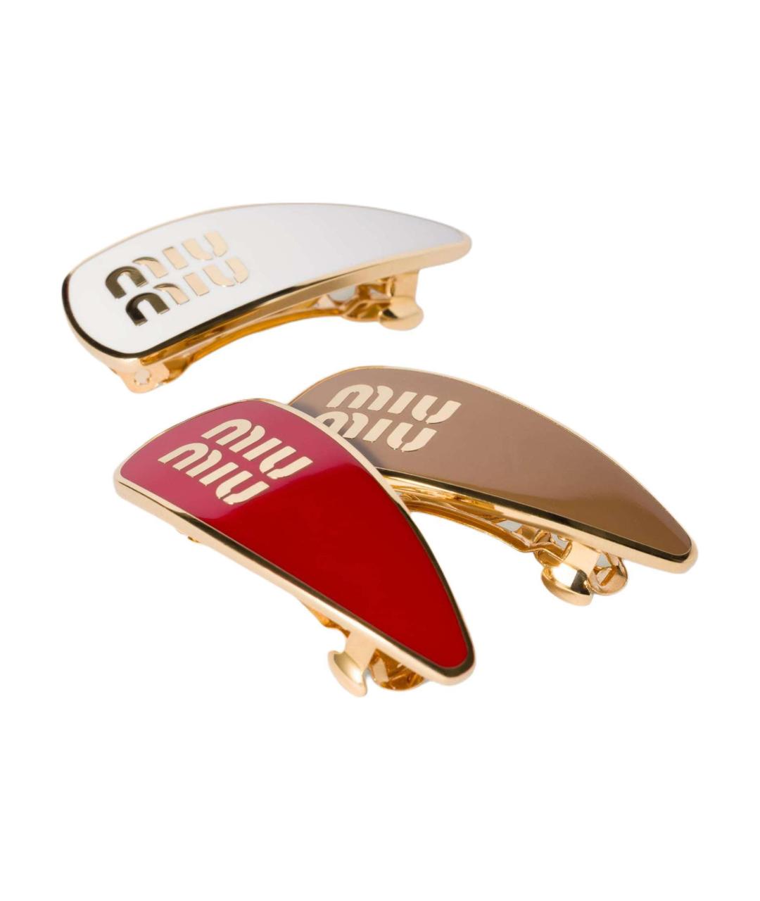 MIU MIU Мульти заколка, фото 2