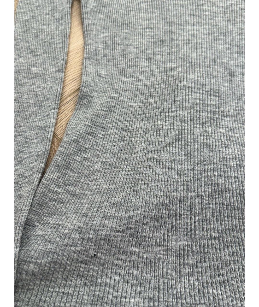 MIU MIU Серый кашемировый джемпер / свитер, фото 4