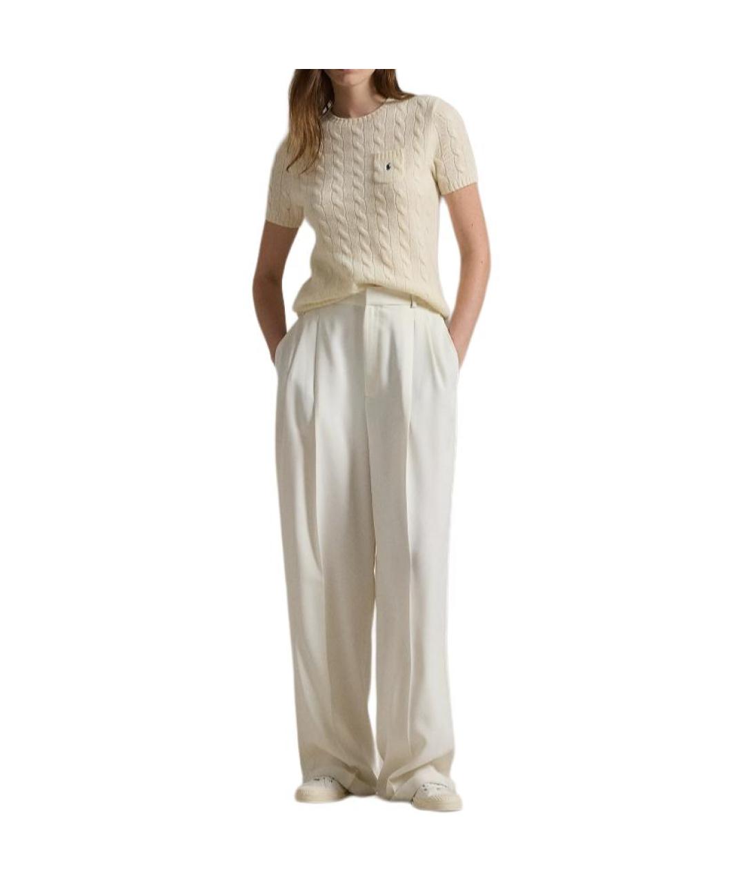 POLO RALPH LAUREN Бежевый джемпер / свитер, фото 3