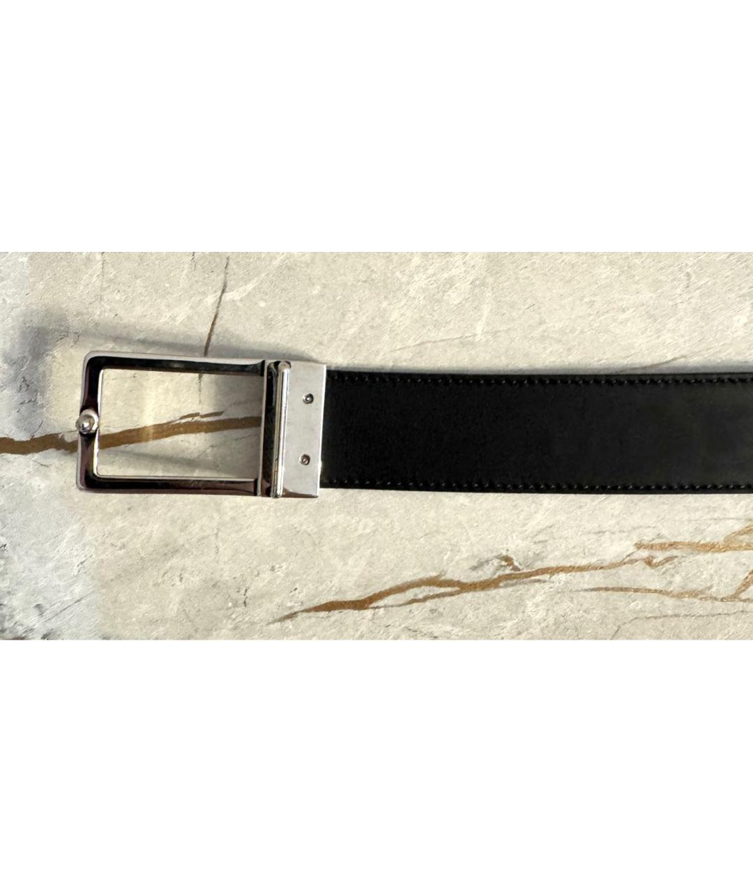 GUCCI Черный ремень, фото 5