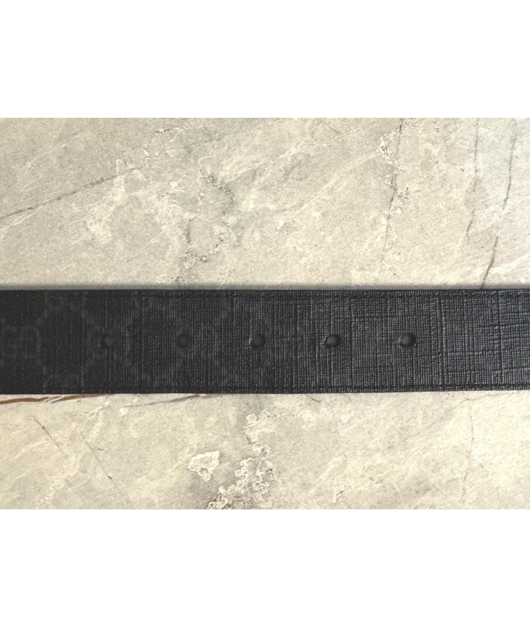 GUCCI Черный ремень, фото 4