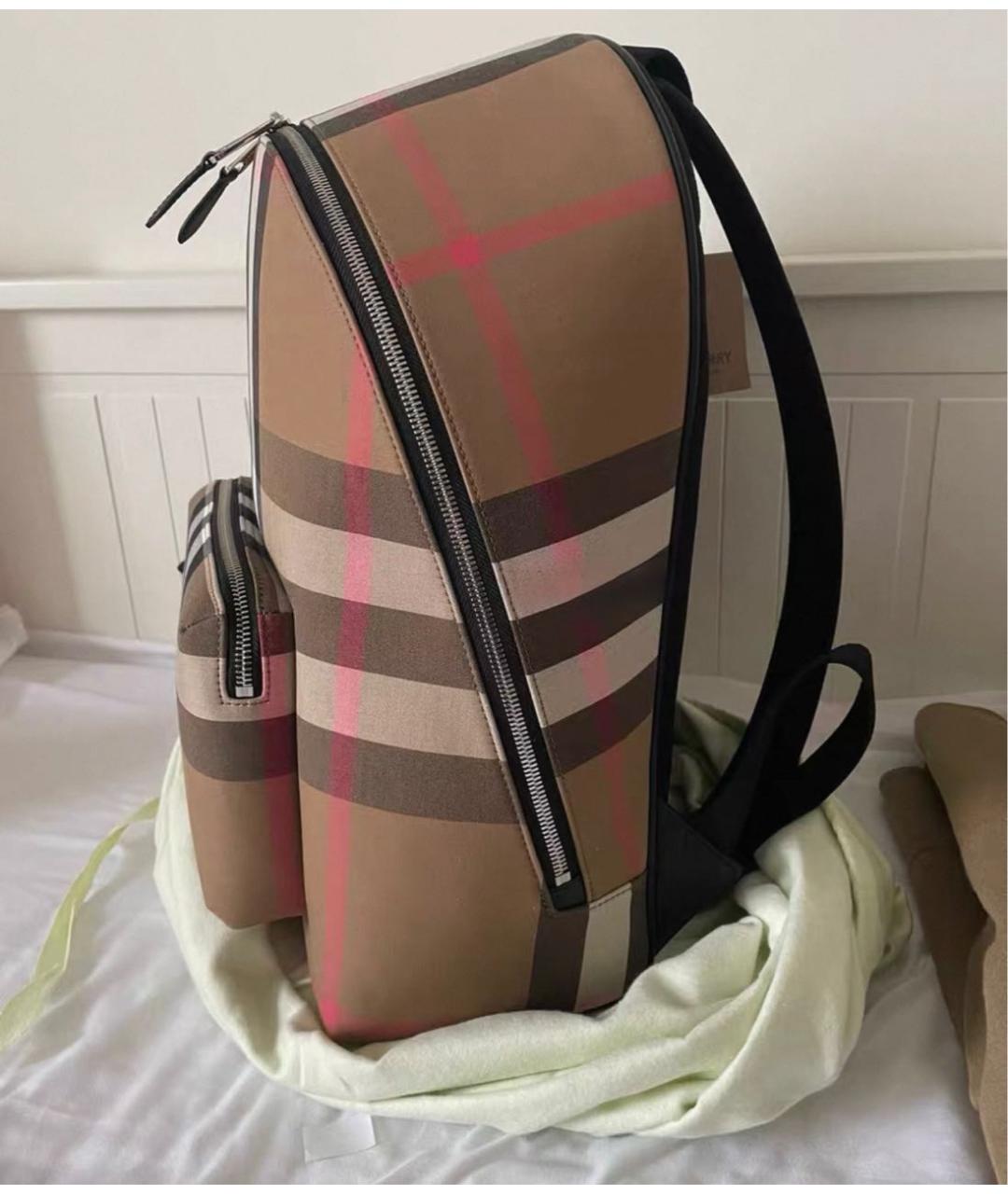 BURBERRY Бежевый рюкзак, фото 3