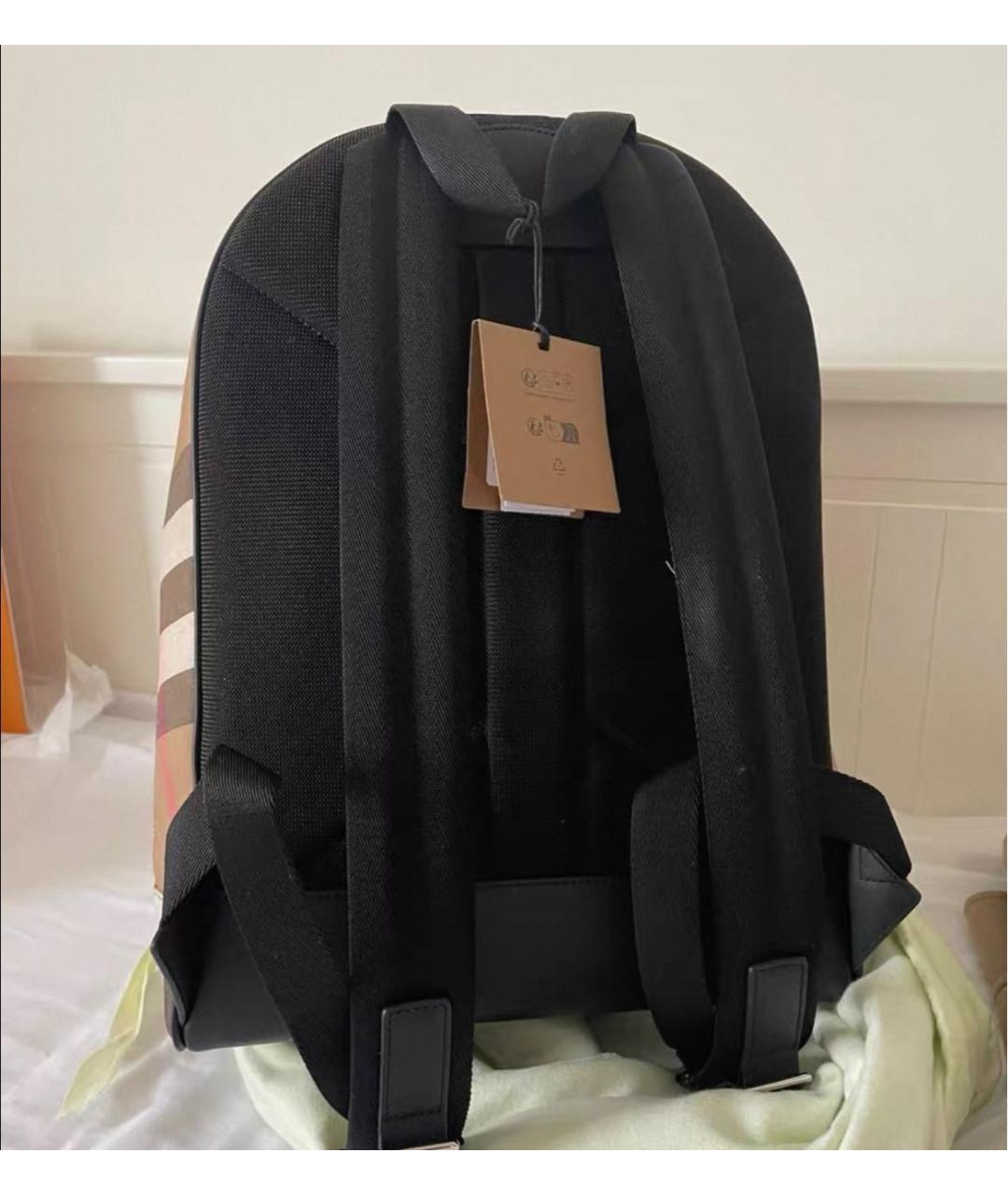 BURBERRY Бежевый рюкзак, фото 4