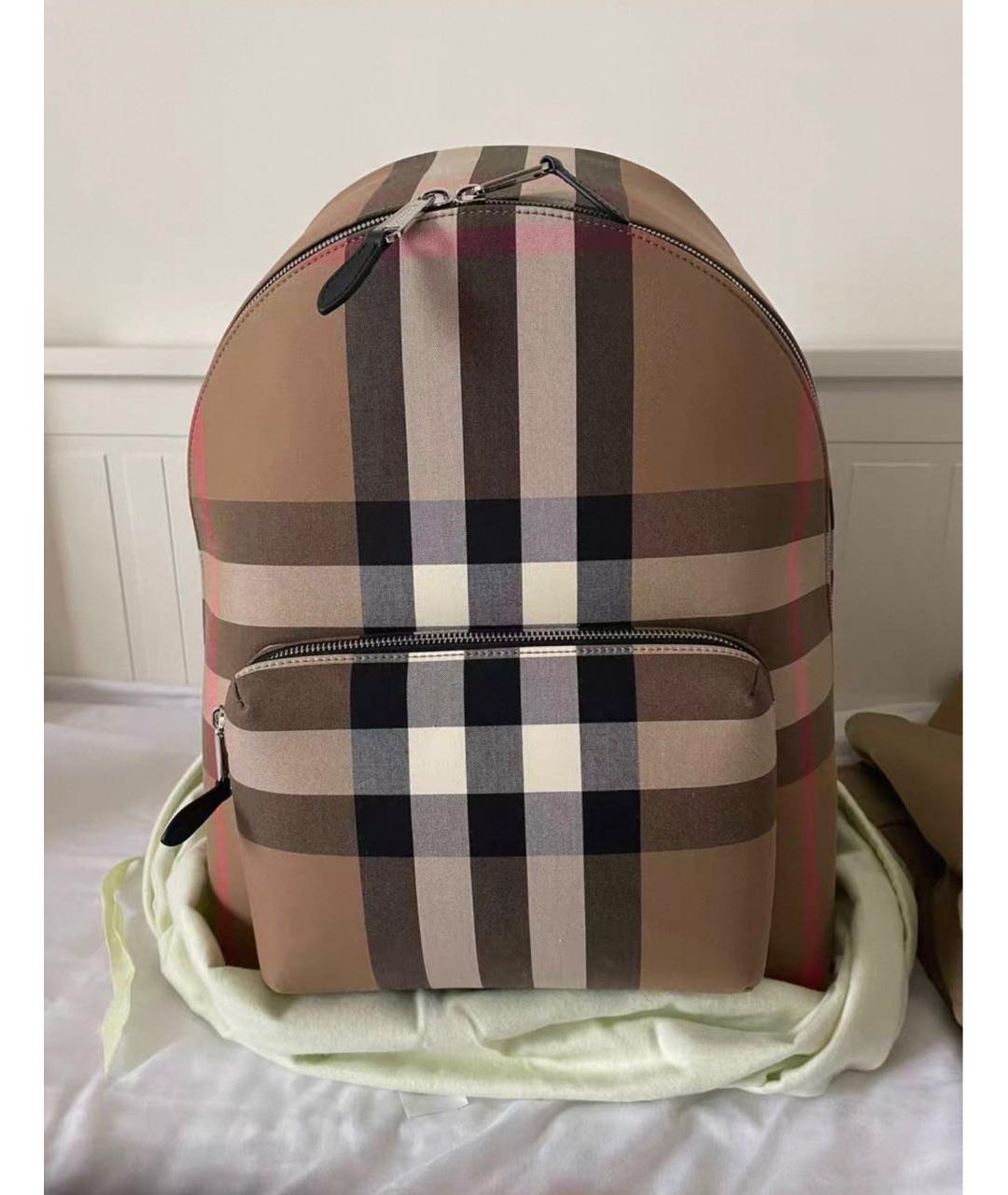 BURBERRY Бежевый рюкзак, фото 2