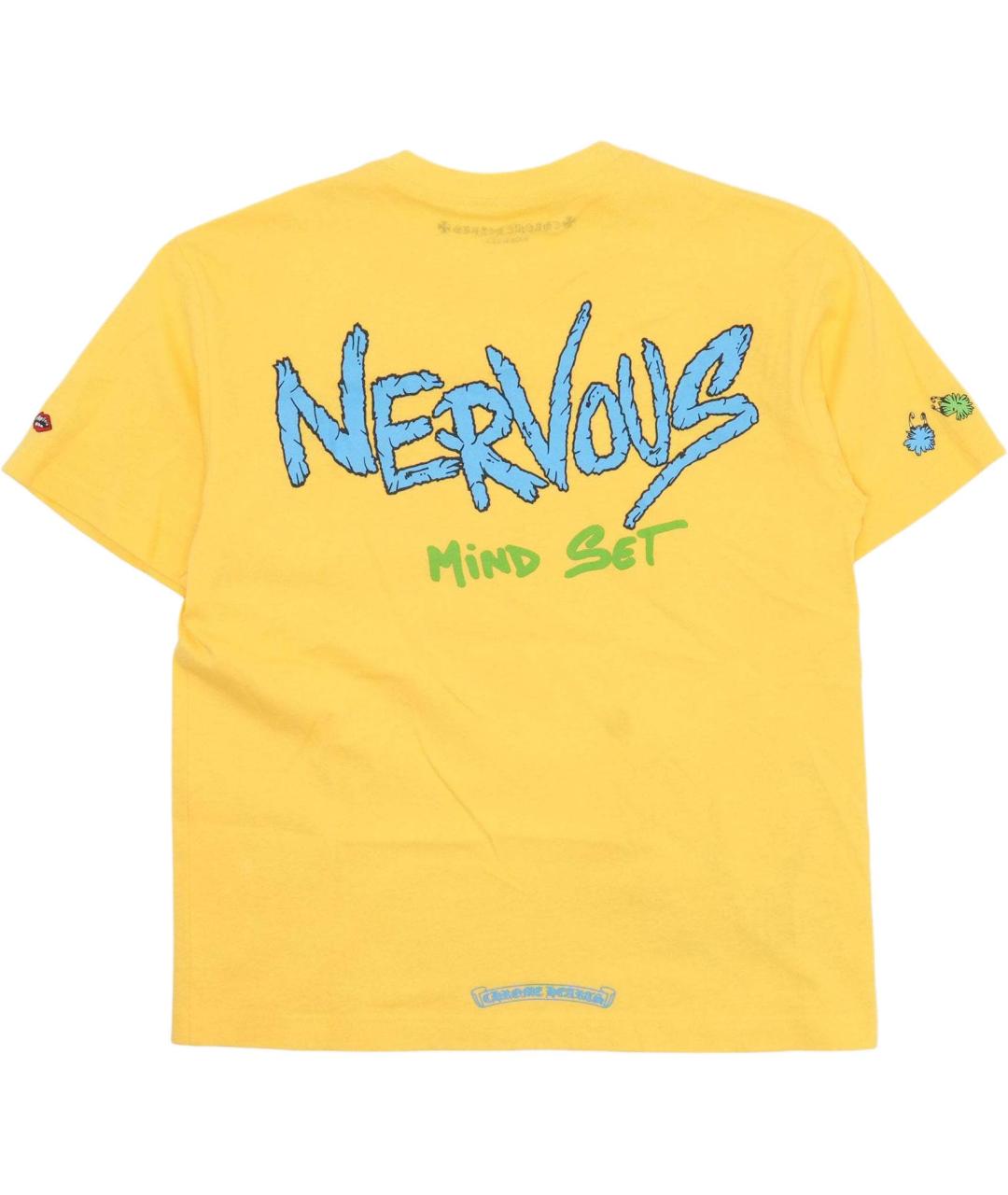 CHROME HEARTS Желтая футболка, фото 2