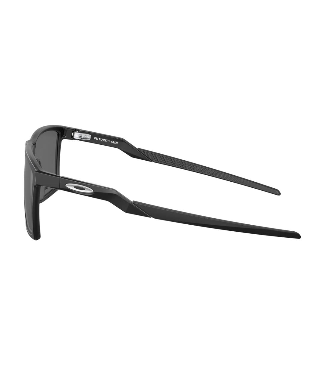 OAKLEY Черные пластиковые солнцезащитные очки, фото 3