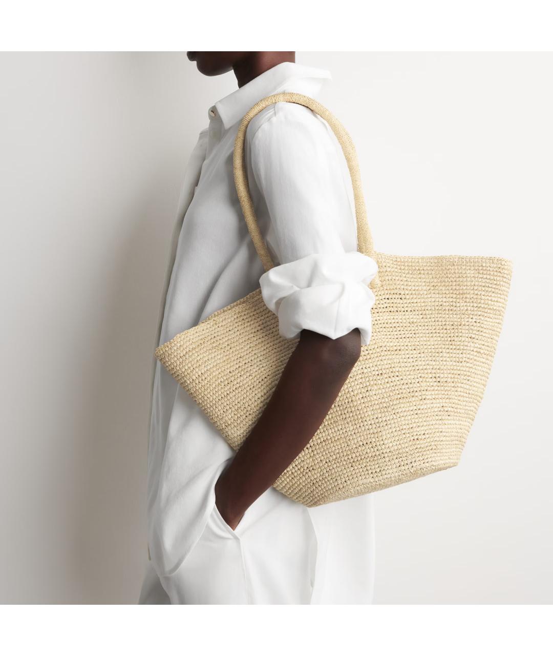 COS Бежевая сумка через плечо, фото 5