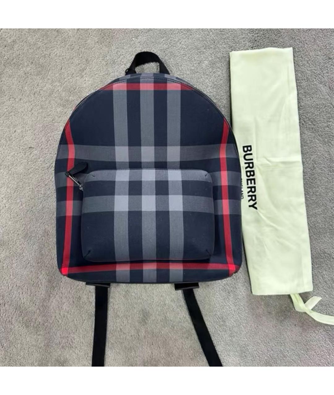 BURBERRY Темно-синий рюкзак, фото 2