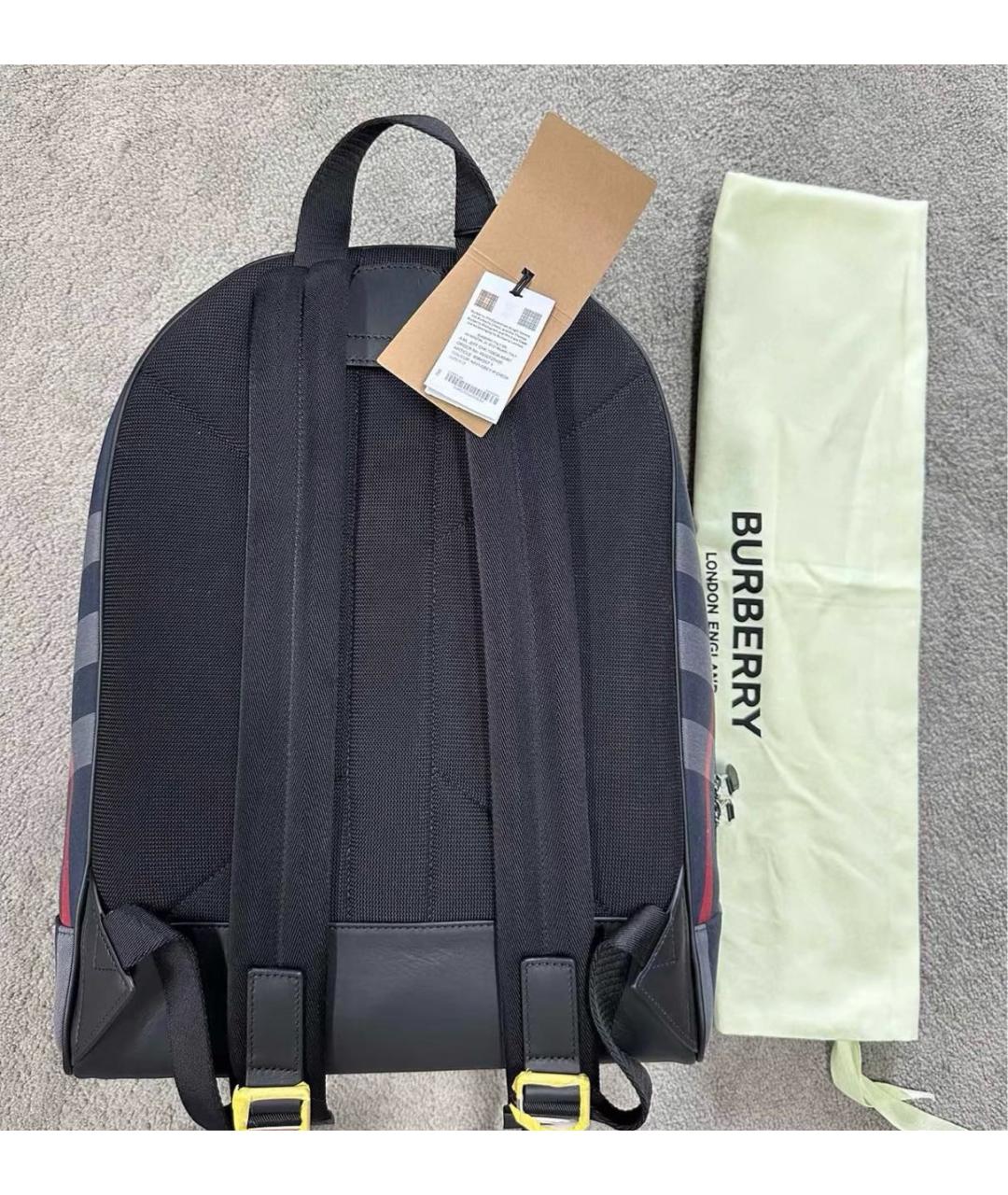 BURBERRY Темно-синий рюкзак, фото 3