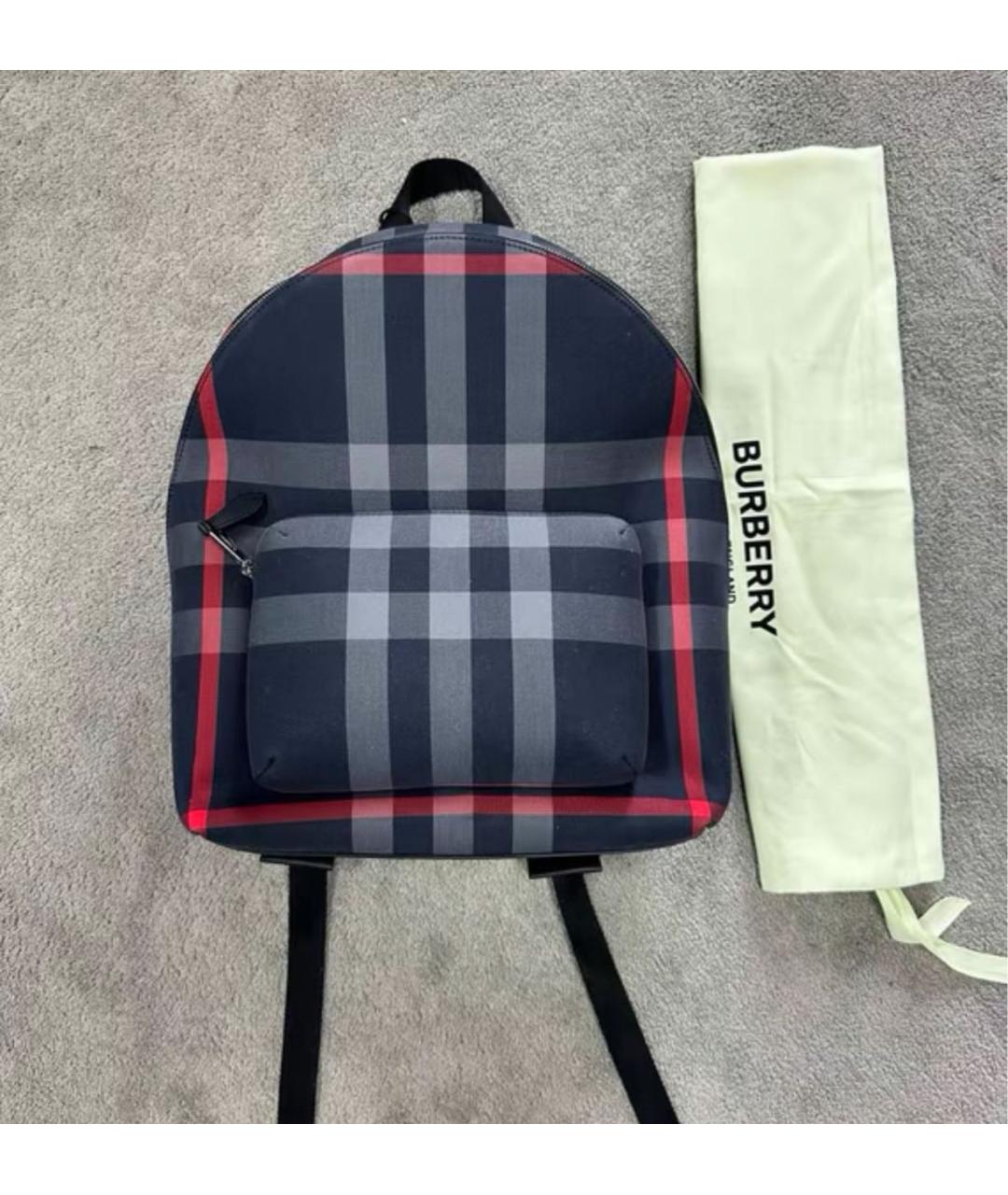 BURBERRY Темно-синий рюкзак, фото 2