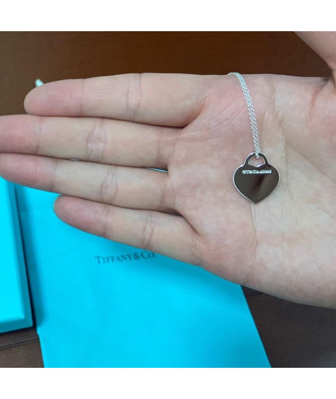 TIFFANY&CO Серебряное серебряное колье, фото 7