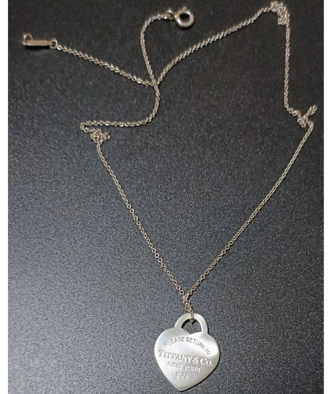 TIFFANY&CO Серебряное серебряное колье, фото 5