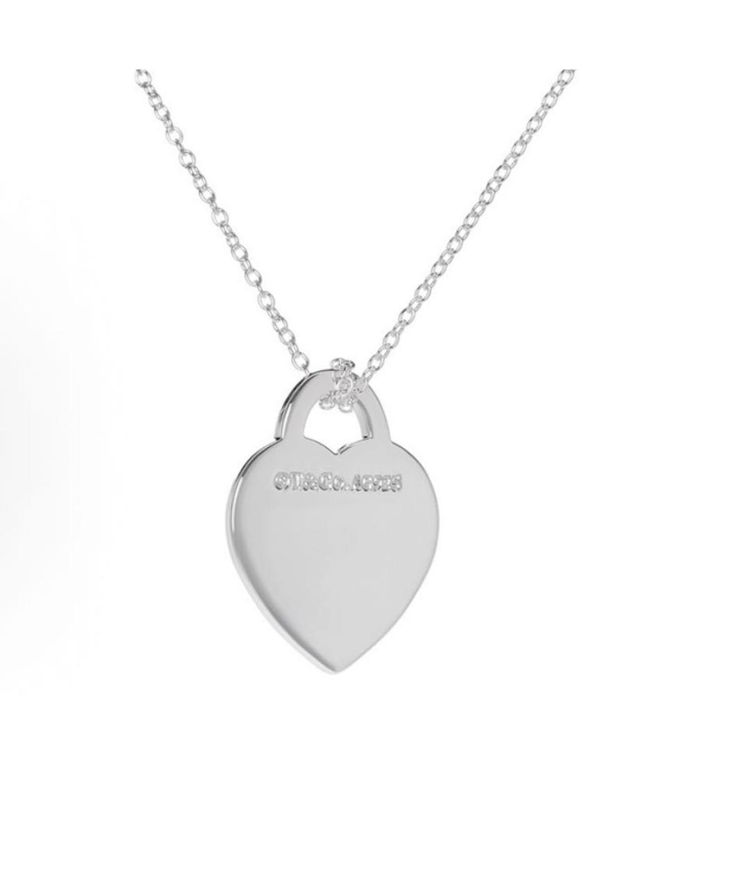 TIFFANY&CO Серебряное серебряное колье, фото 3