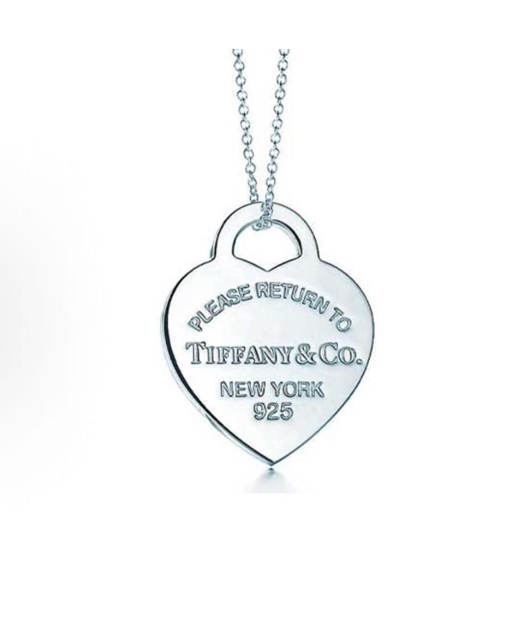 TIFFANY&CO Серебряное серебряное колье, фото 8