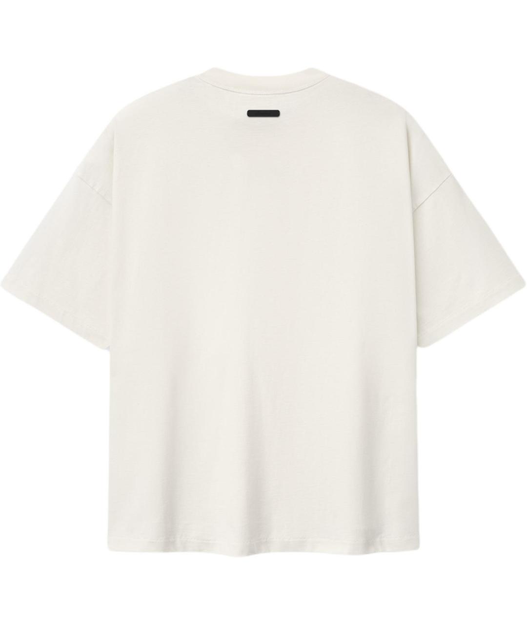 FEAR OF GOD ESSENTIALS Бежевая футболка, фото 2