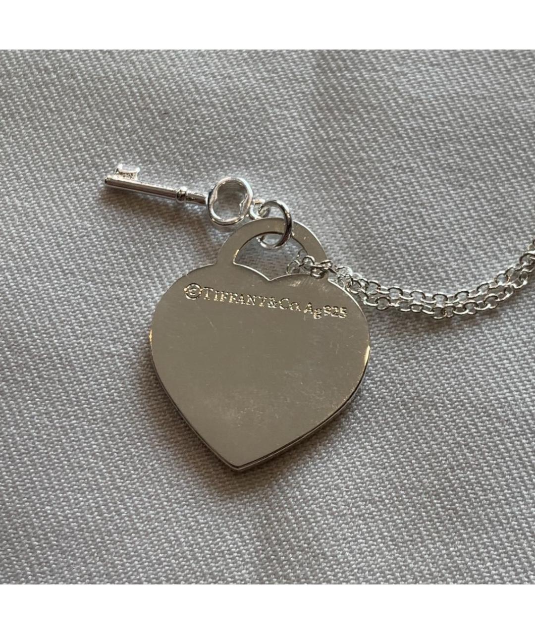 TIFFANY&CO Серебряное серебряное колье, фото 4