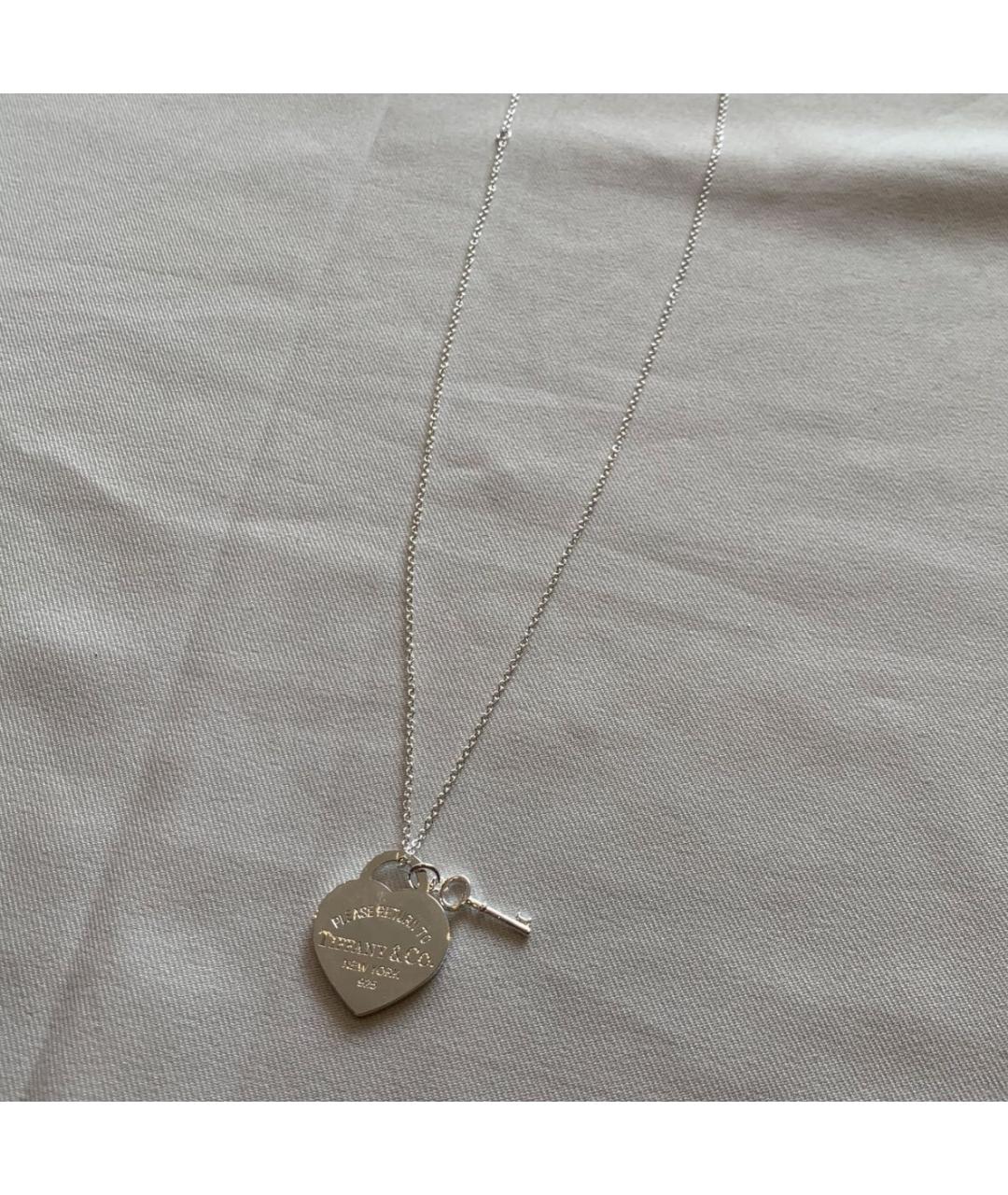 TIFFANY&CO Серебряное серебряное колье, фото 5