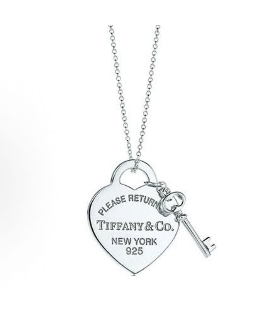 TIFFANY&CO Серебряное серебряное колье, фото 6