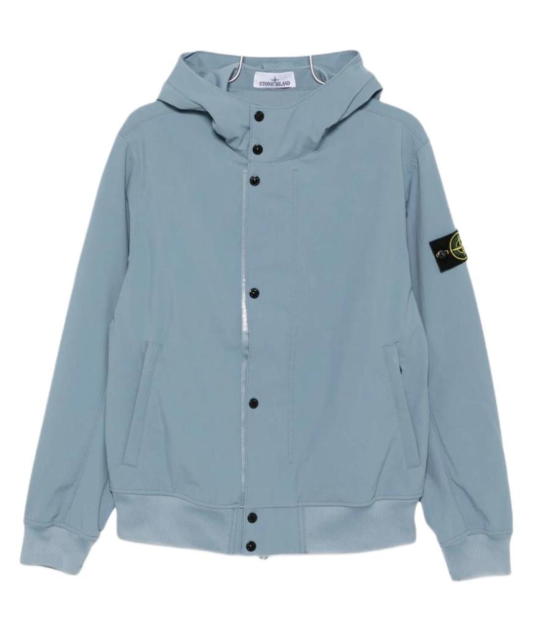 STONE ISLAND Голубая куртка, фото 1
