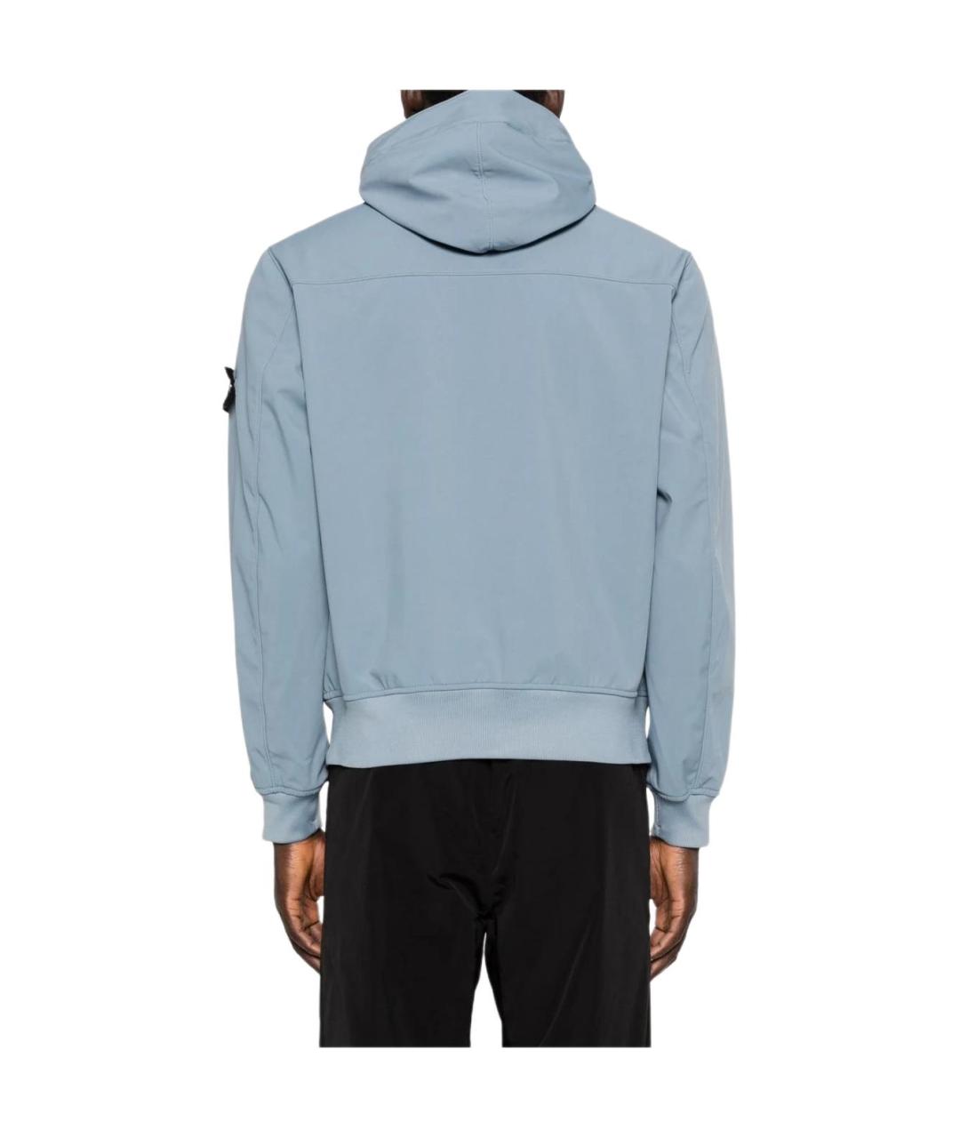 STONE ISLAND Голубая куртка, фото 3