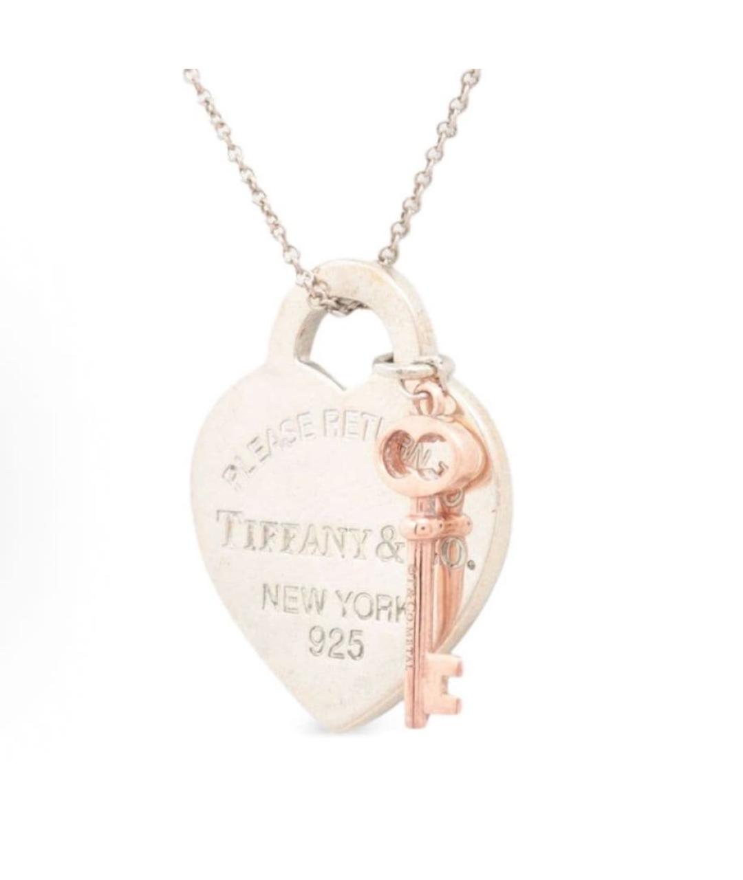 TIFFANY&CO Серебряное серебряное колье, фото 1