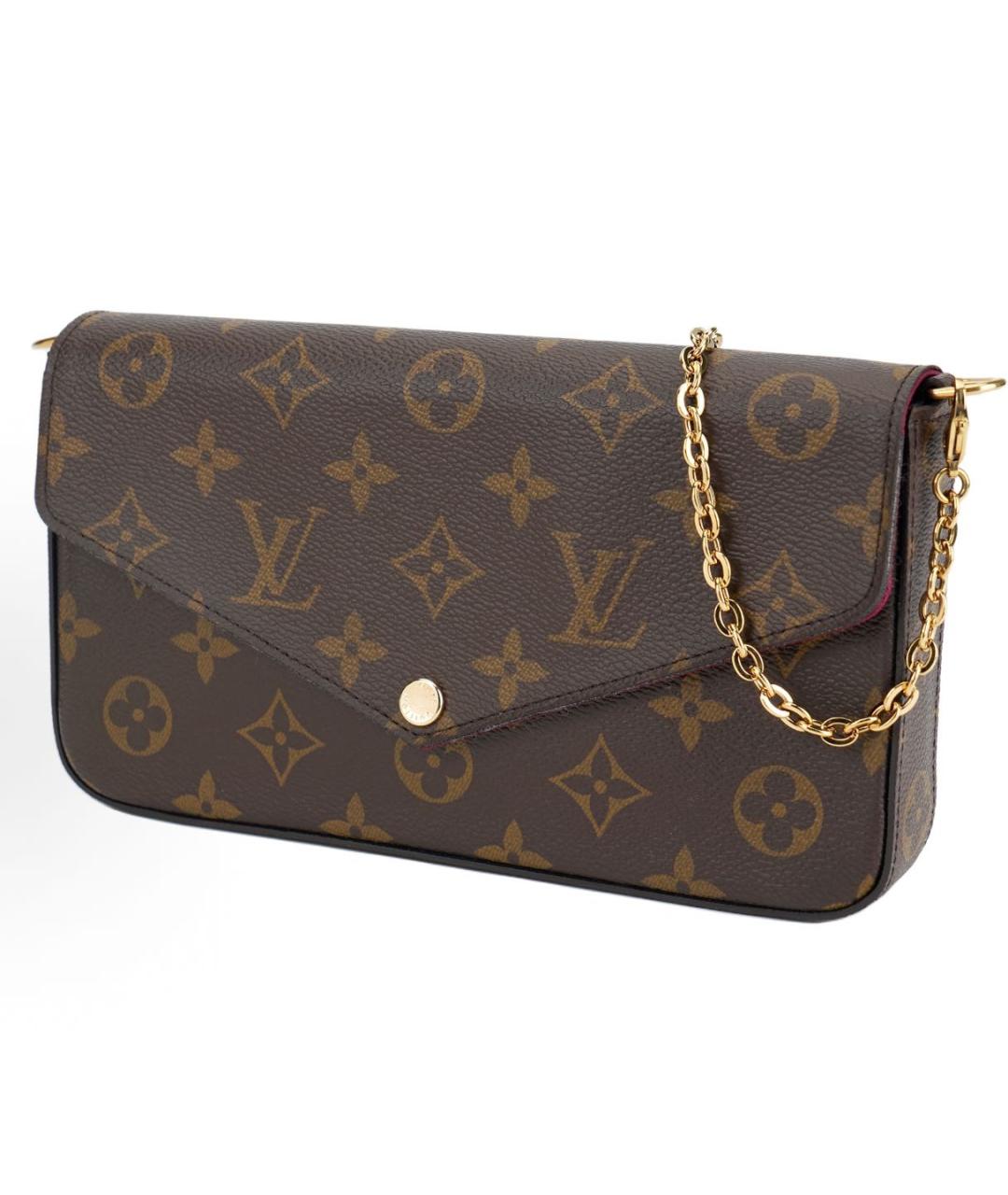 LOUIS VUITTON Коричневая сумка через плечо, фото 6