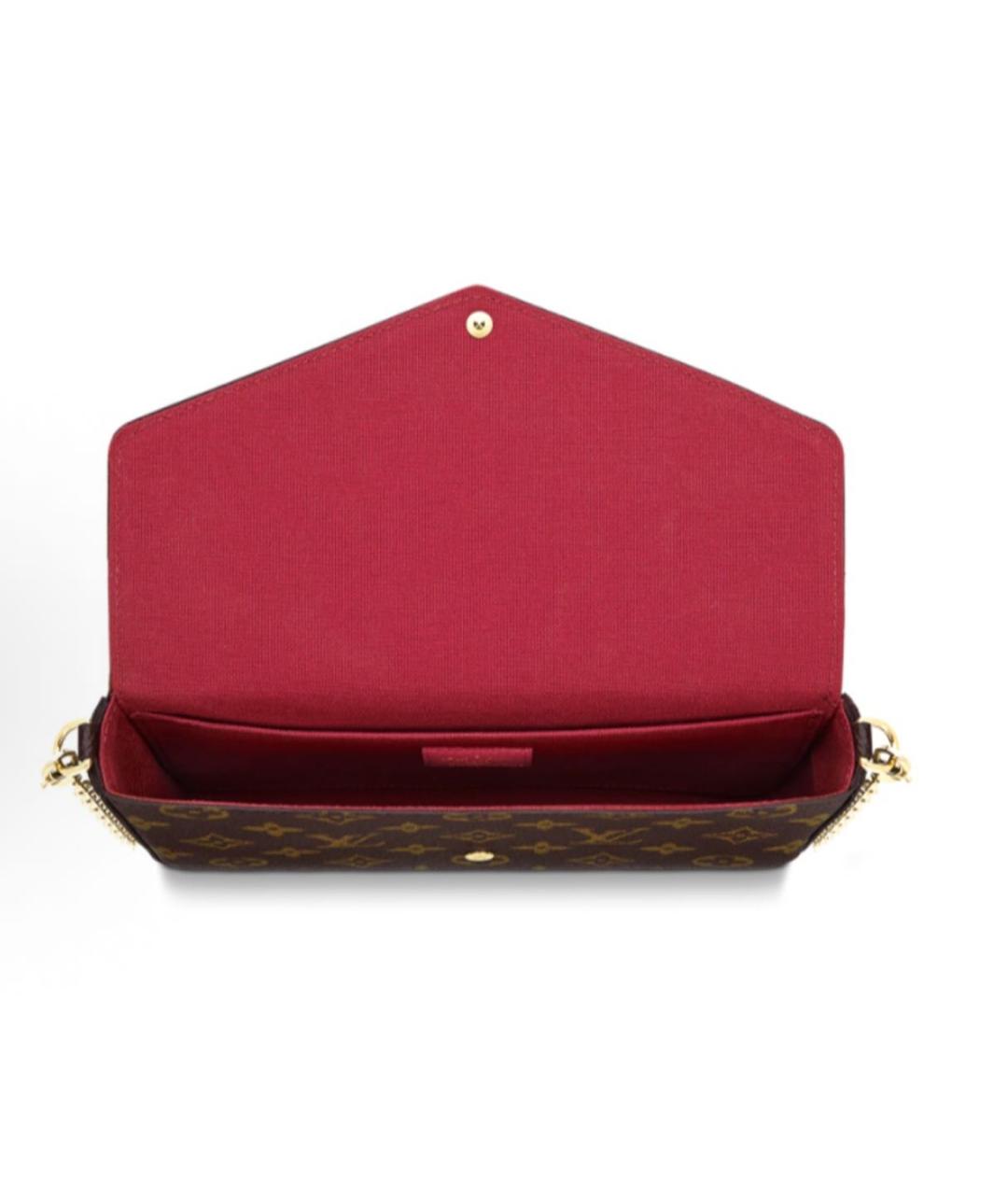 LOUIS VUITTON Коричневая сумка через плечо, фото 8