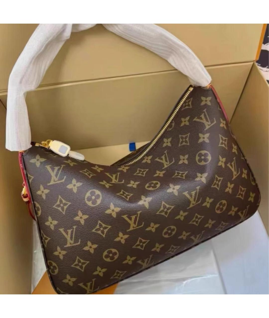 LOUIS VUITTON Коричневая сумка тоут, фото 2