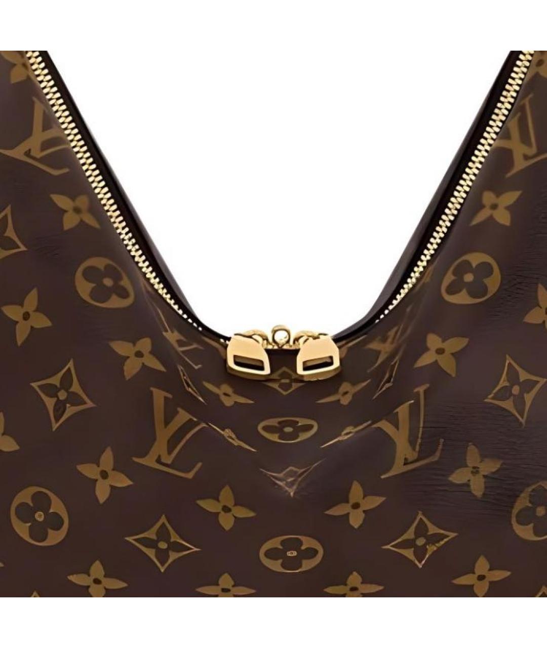 LOUIS VUITTON Коричневая сумка тоут, фото 7