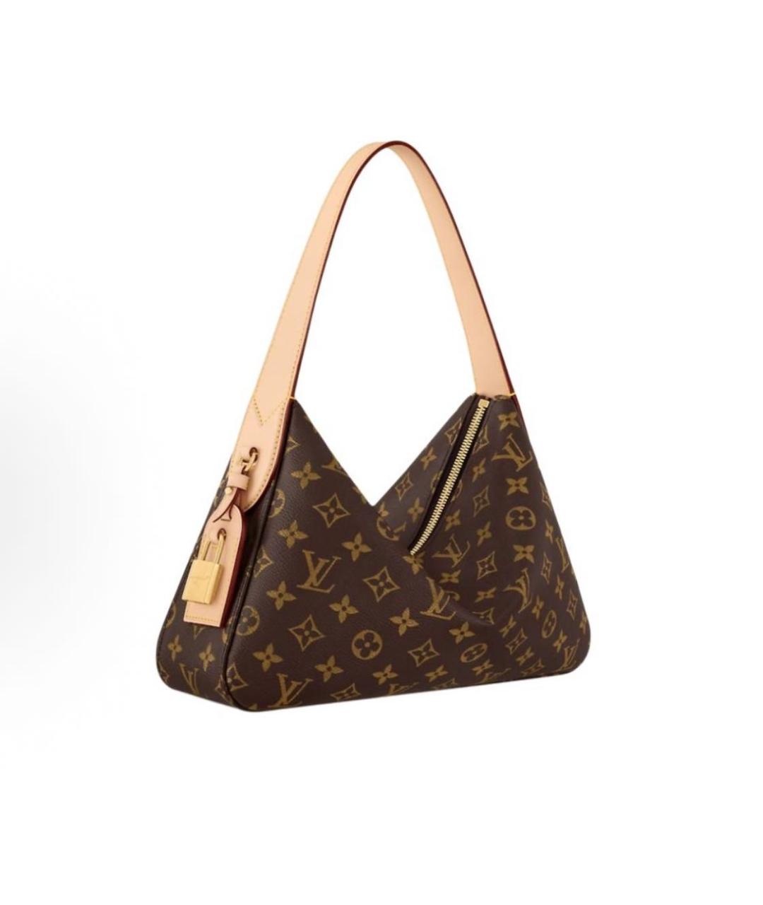 LOUIS VUITTON Коричневая сумка тоут, фото 5