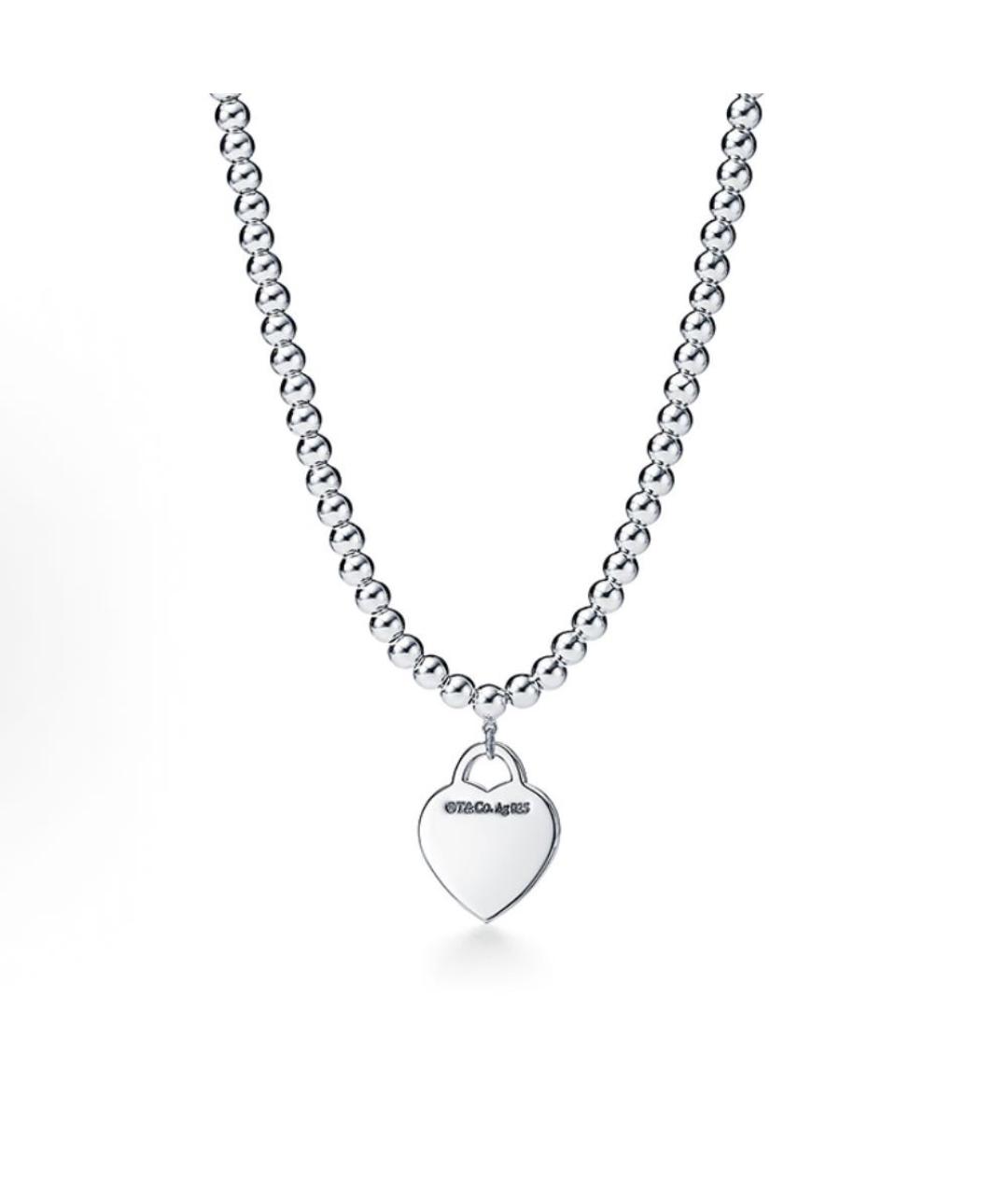 TIFFANY&CO Серебряное серебряное колье, фото 2