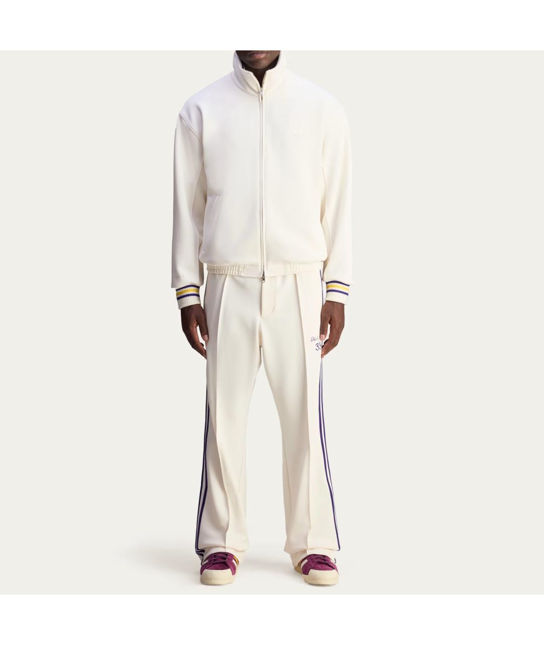 ADIDAS Белые повседневные брюки, фото 3