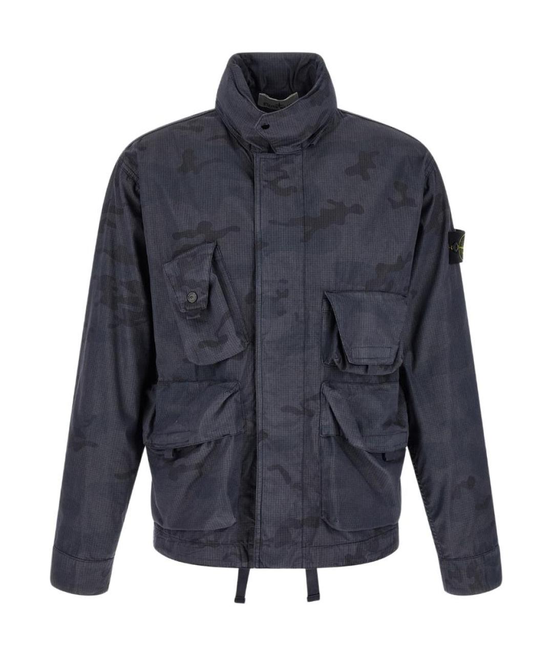 STONE ISLAND Синяя куртка, фото 1