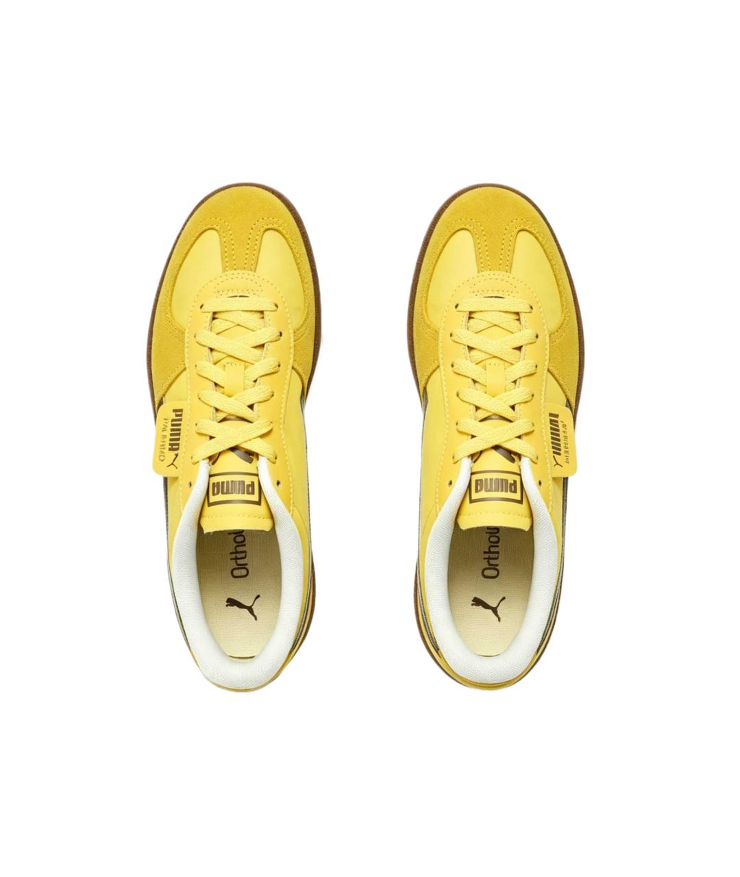 PUMA Желтые кеды, фото 3