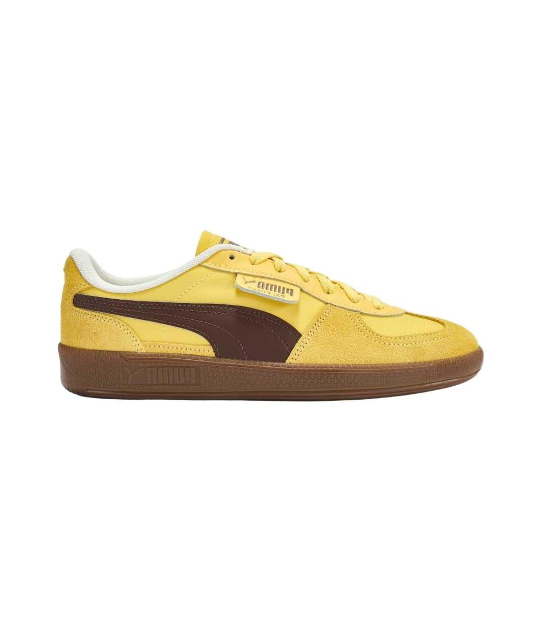 PUMA Желтые кеды, фото 1