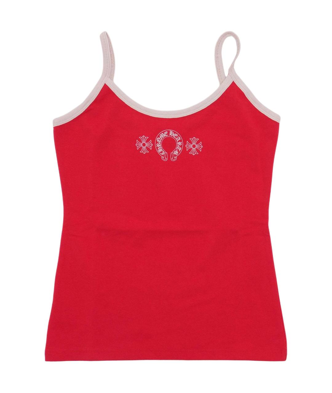 CHROME HEARTS Красная майка, фото 1