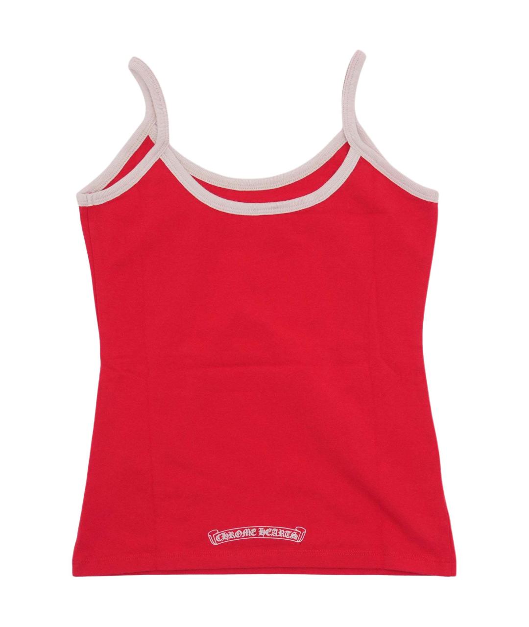 CHROME HEARTS Красная майка, фото 2