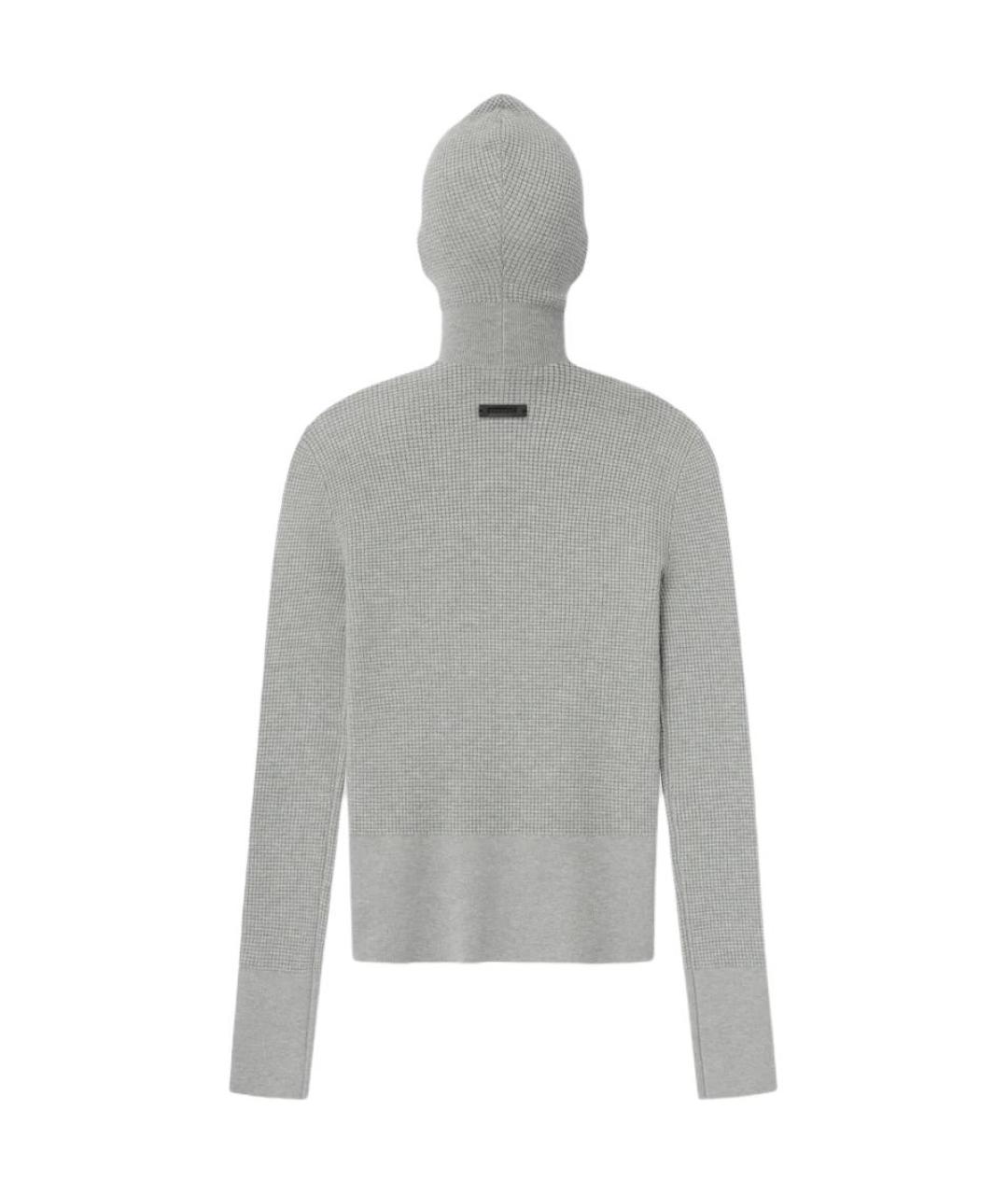 FEAR OF GOD ESSENTIALS Серый джемпер / свитер, фото 2